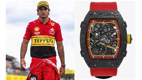 Así es el reloj de Carlos Sainz que han intentado robar en Milán: un.